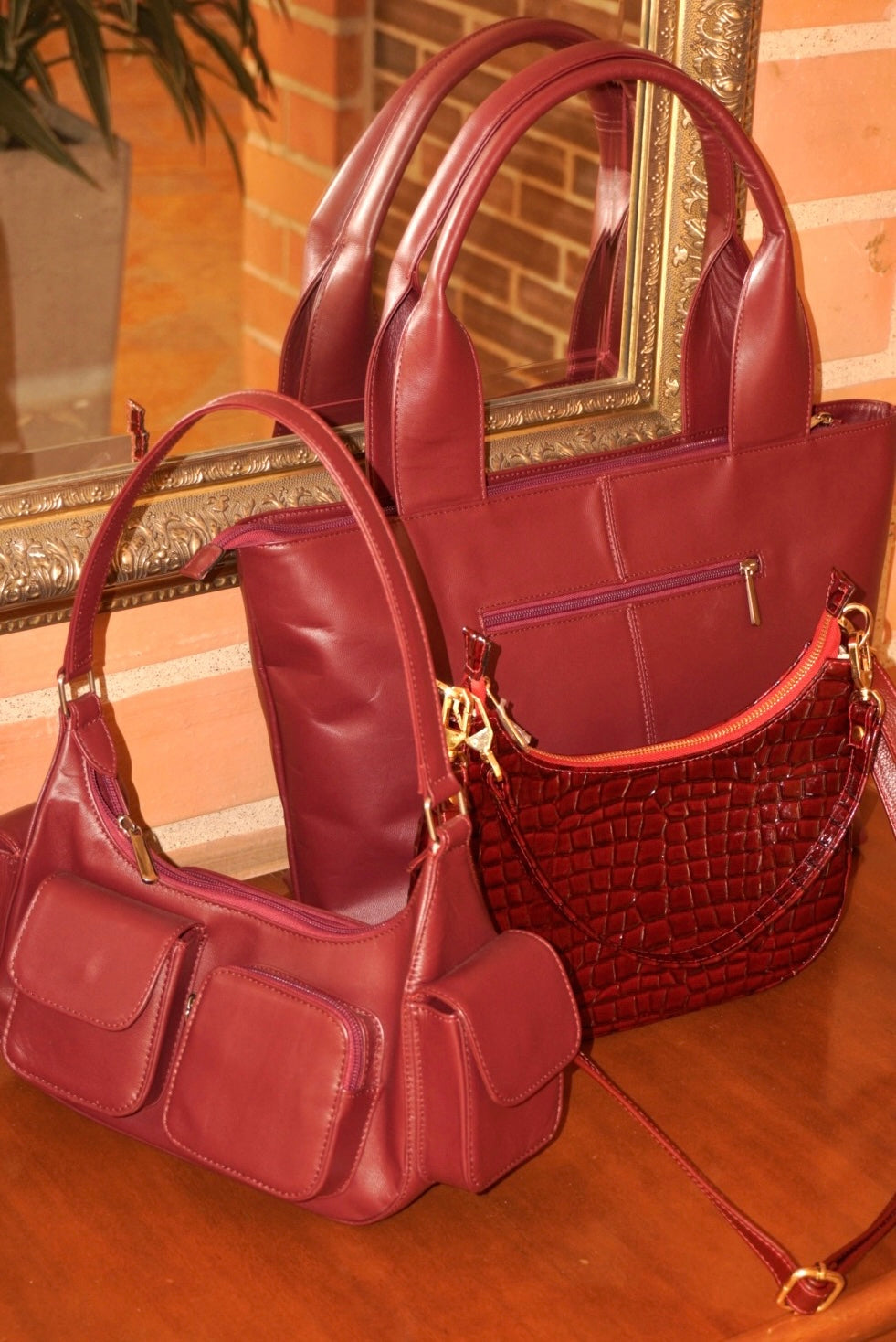 BOLSOS CUERO GENUINO