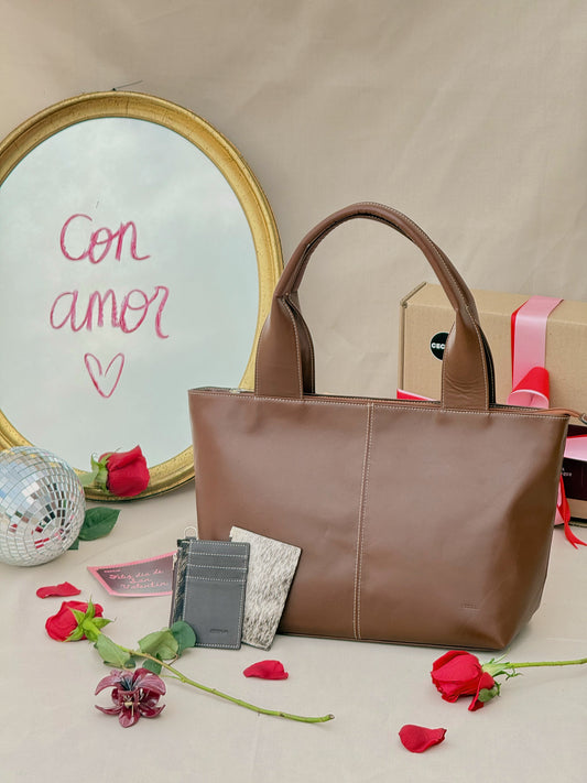 COMBO REGÁLATELO TU MISMA - BOLSO + TARJETERO