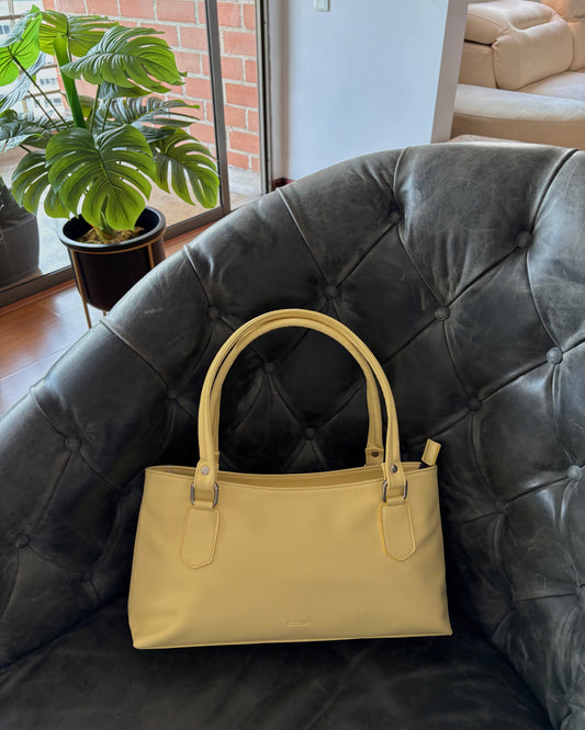 BOLSO AURA - AMARILLO PASTEL
