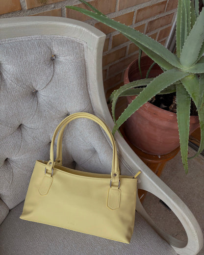BOLSO AURA - AMARILLO PASTEL